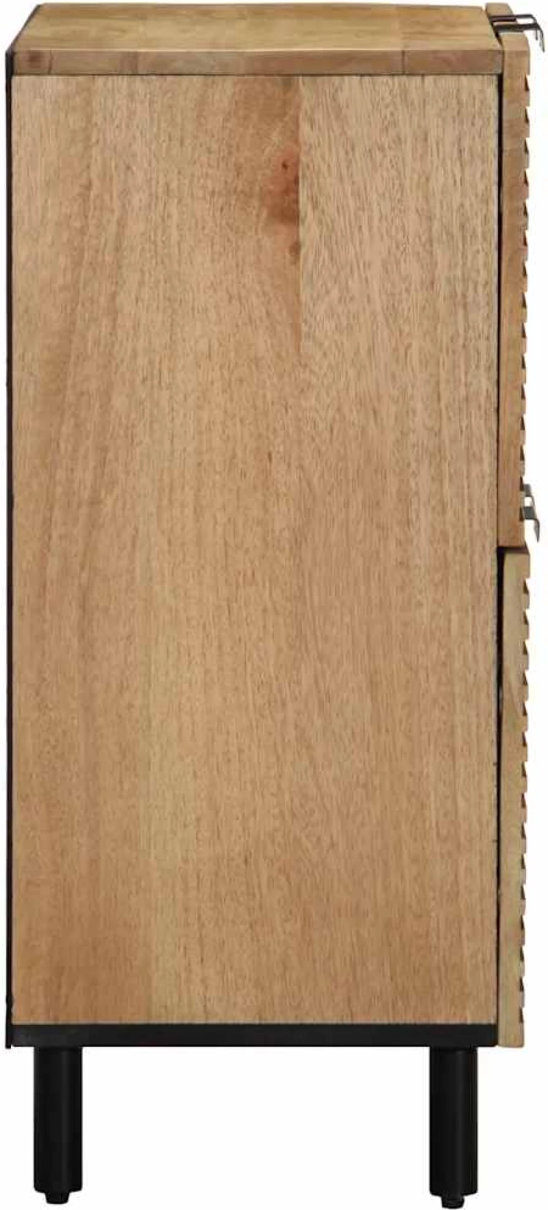 vidaXL Sideboard καφέ 60x33x75 cm μασίφ ξύλο Mango