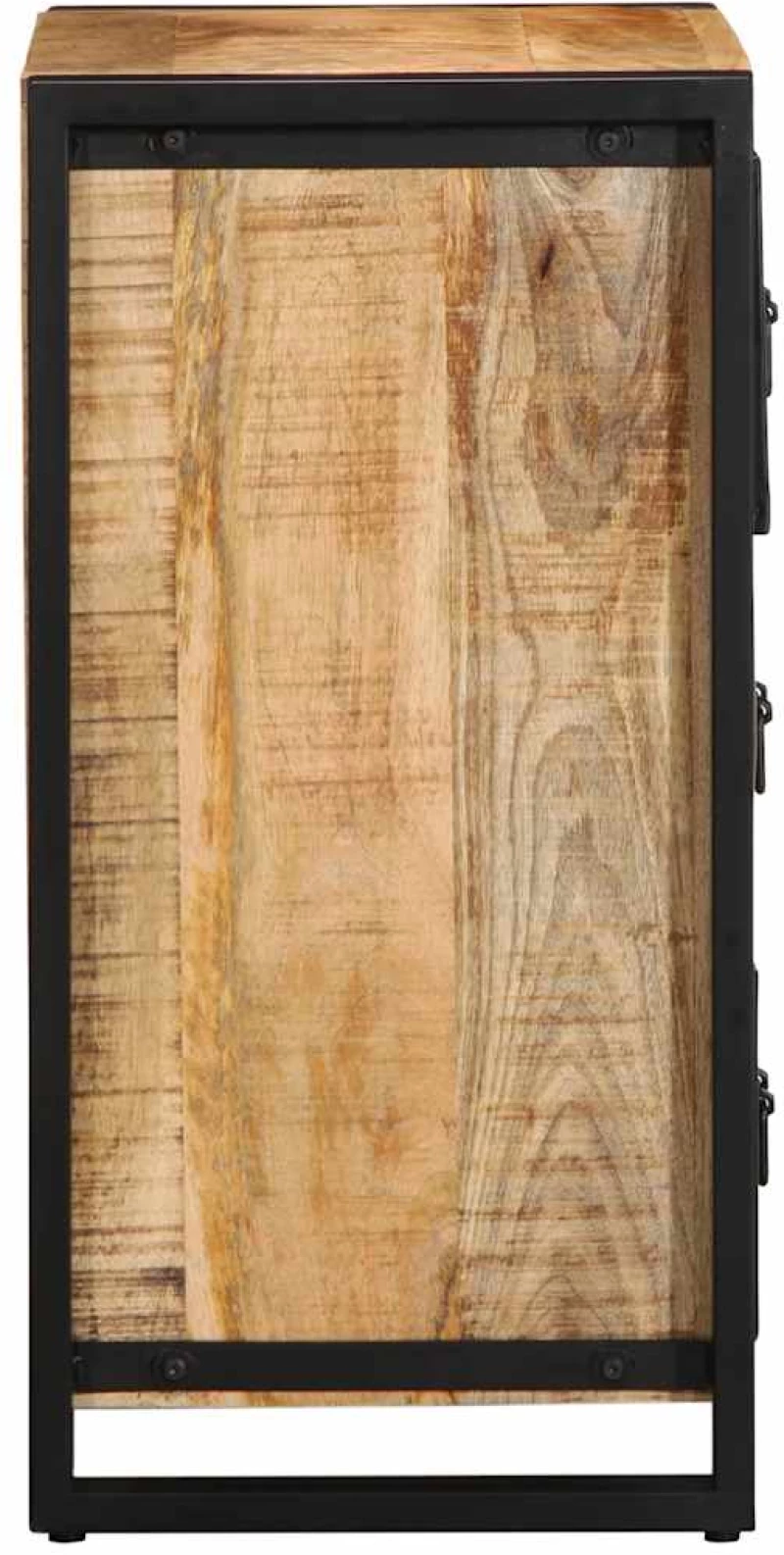 ντουλάπι συρταριών vidaXL 50x35x70 cm Στερεό ακατέργαστο ξύλο Mango