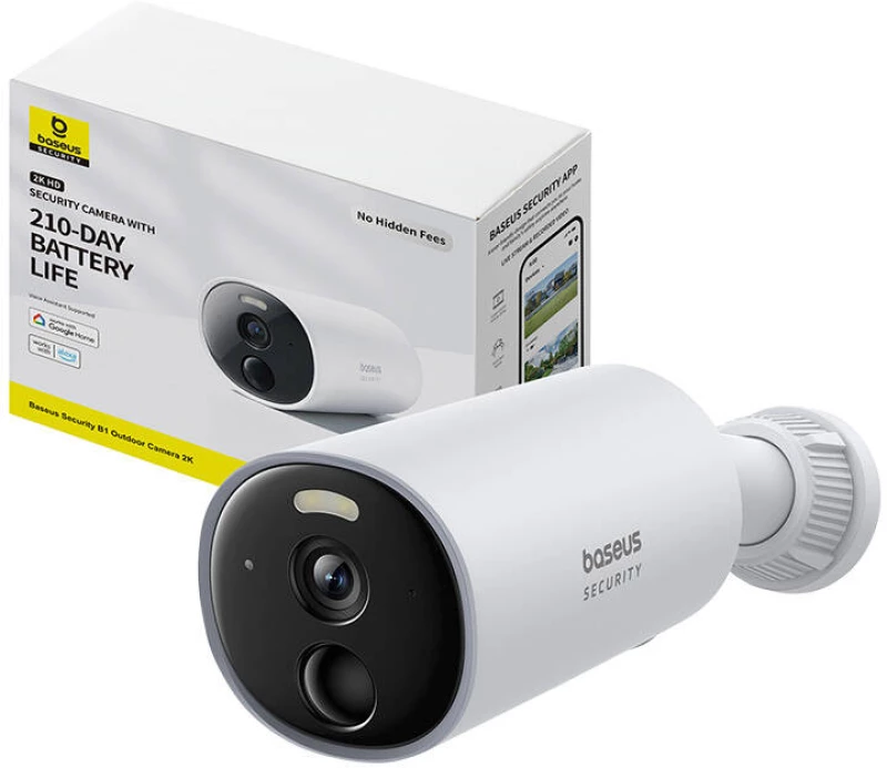 Baseus B1 2k Outdoor Camera (White)