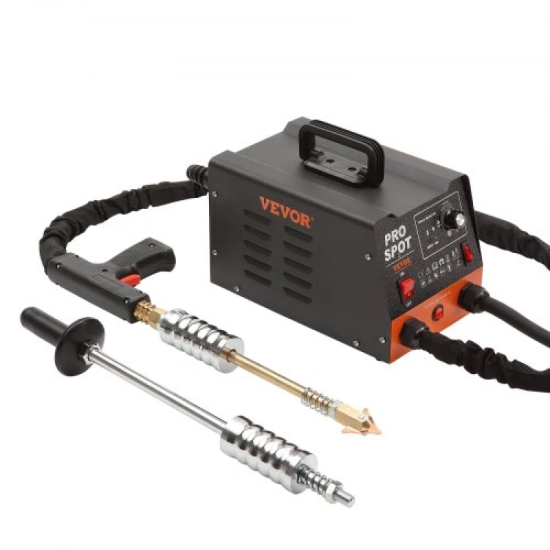 VEVOR Stud Welder Dent Repair Kit 3 KW Spot Welder Dent Puller & 6 Welding Modes