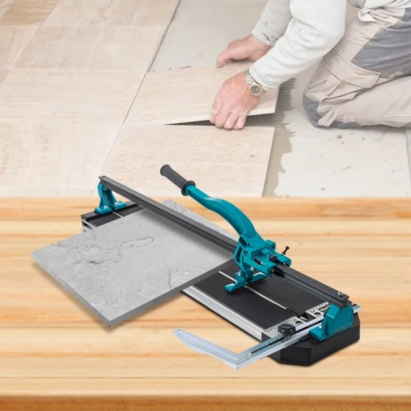 VEVOR 31 Inch Tile Cutter Single Rail Manual Tile Cutter 3/5 in Cap w/Precise Laser Positioning Manual Tile Cutter Tools for Precision Cutting
