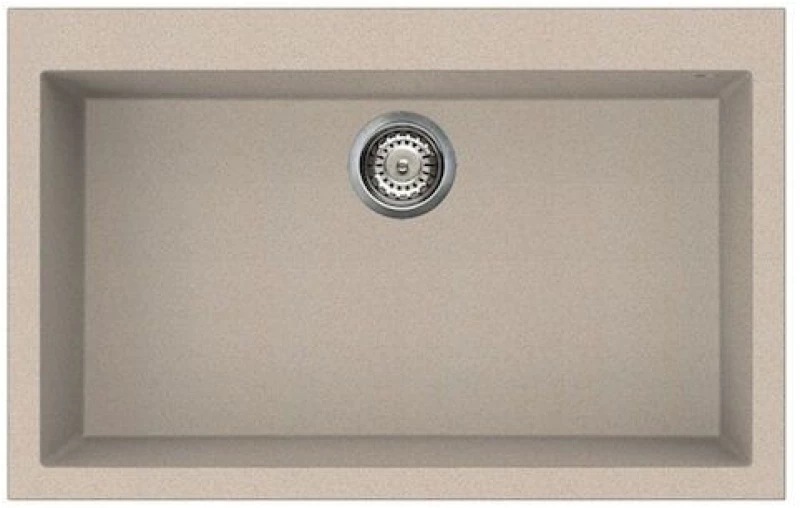 Elleci Quadra 130 Ένθετος Νεροχύτης κουζίνας Avena 51 79x50cm