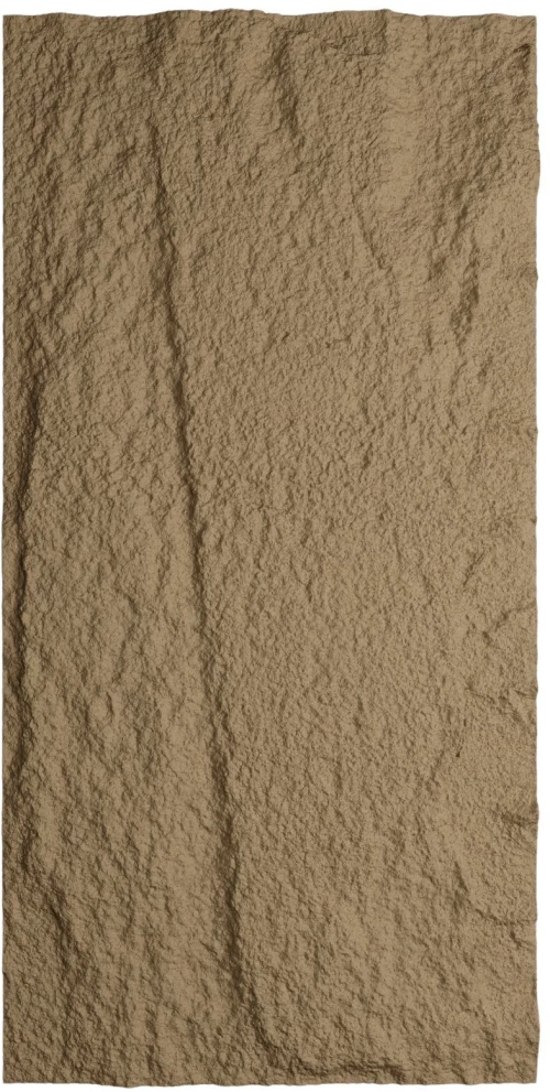 Supergreens Τεχνητός Τοίχος PU Stone "Obsidian" Φυσικός Earthy 120x60x3 εκ.