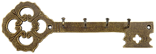 Roline 400 Κρεμάστρα από Ορείχαλκο Αντικέ 220x75mm