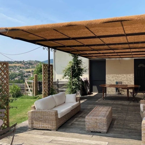 Παραλληλόγραμμο πανί σκίασης Κοκοφοίνικα model 1 3m x 4m