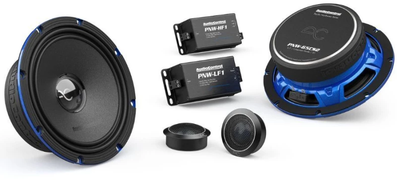 Audiocontrol PNW-65CS2 Διαιρούμενα Ηχεία Αυτοκινήτου 6,5'' Υψηλής Πιστότητας (Ζεύγος)