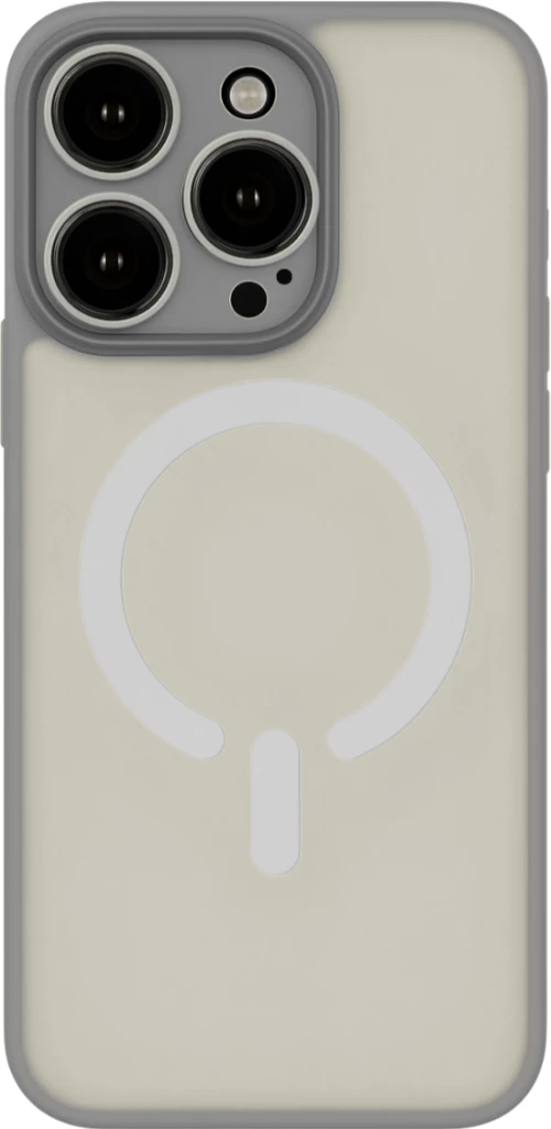 ObaStyle Semiclear Ματ Θήκη MagSafe για iPhone 14 Pro Max - Γκρι