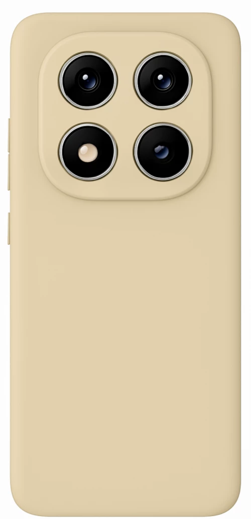 Θήκη κινητού Silky And Soft για Xiaomi Redmi Note 14 Pro Plus 5G - Μπεζ