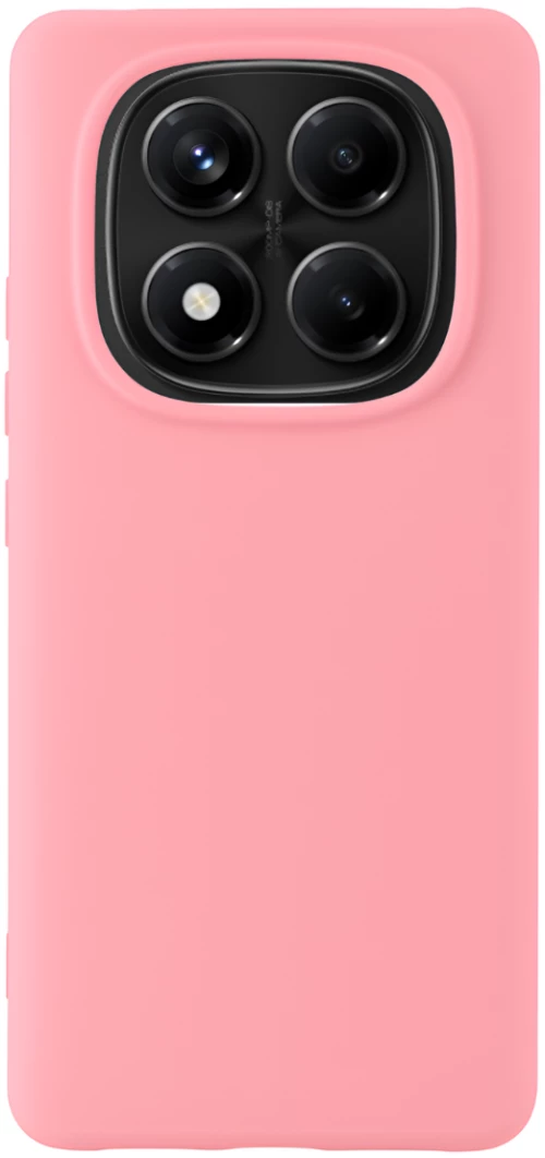 Θήκη σιλικόνης TPU Ultra Slim 0.3mm soft mat για Xiaomi Redmi Note 14 Pro 5G - Ροζ