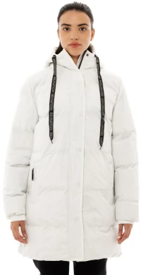 BE:NATION LONG  PUFFER JACKET 08102401-02 BENATION Λευκό