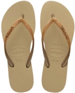 Havaianas SLIM GLITTER II 4146975-9177 HAVAIANAS ΧΡΥΣΟ