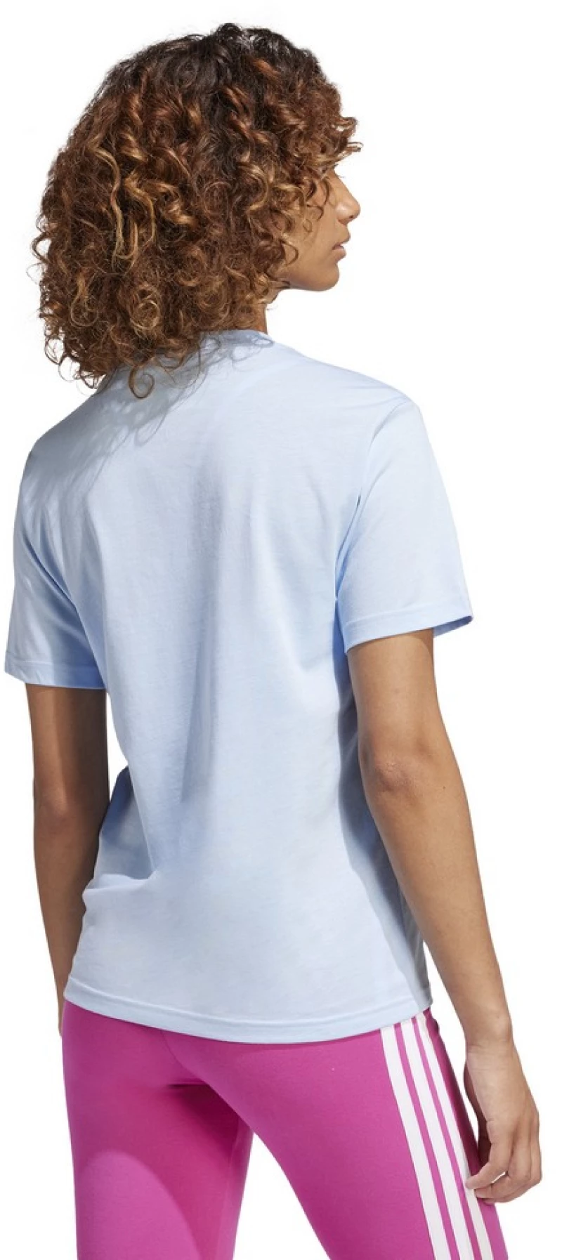 adidas W L FOOD TEE JJ4102 ADIDAS Μπλε