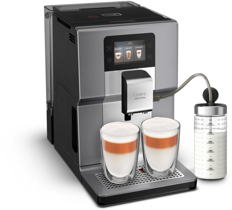 Μηχανή Espresso Krups Intuition Preference EA875E10 1450W 15bar Ασημί