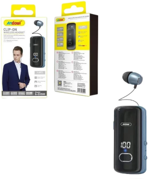 Andowl Ακουστικό In-ear Bluetooth Handsfree Q-EH580