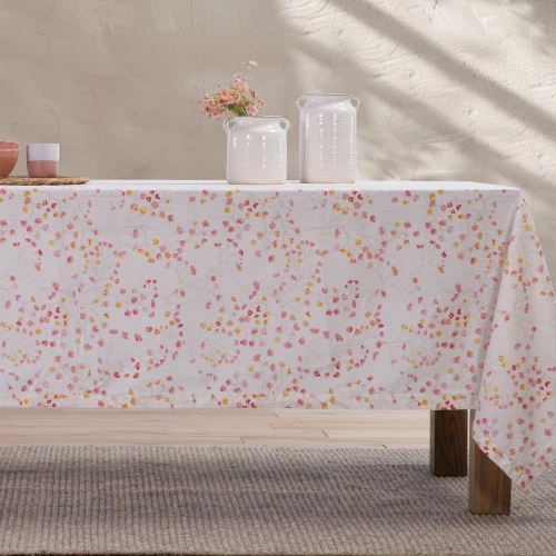 Τραπεζομάντηλο Pleasant Off White Nef-Nef Homeware 150X250 100% Βαμβάκι