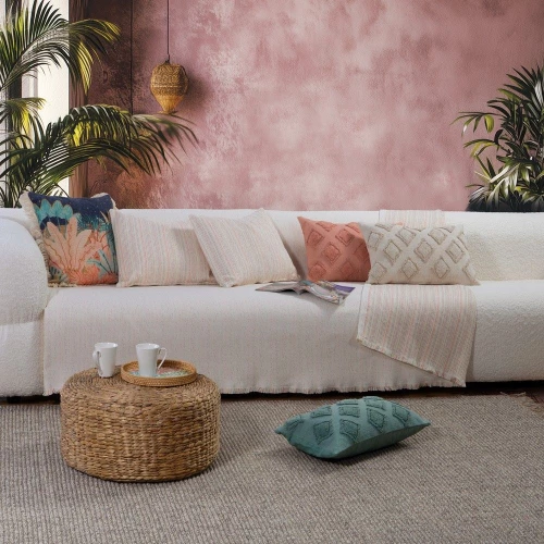 Ριχτάρι Malta 25 Multi Nef-Nef Homeware Διθέσιο 170x250cm Βαμβάκι-Πολυέστερ