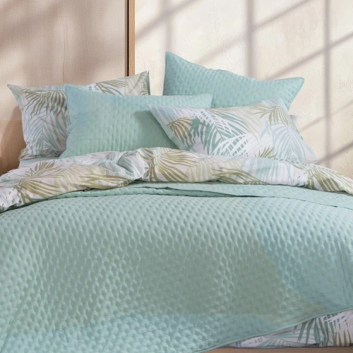 Κουβερλί Valia Green Nef-Nef Homeware Μονό 180x240cm Microfiber-Polyester