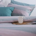 Μαξιλαροθήκη Casual Stripe Petrol Nef-Nef Homeware 52 X 72 100% Βαμβάκι
