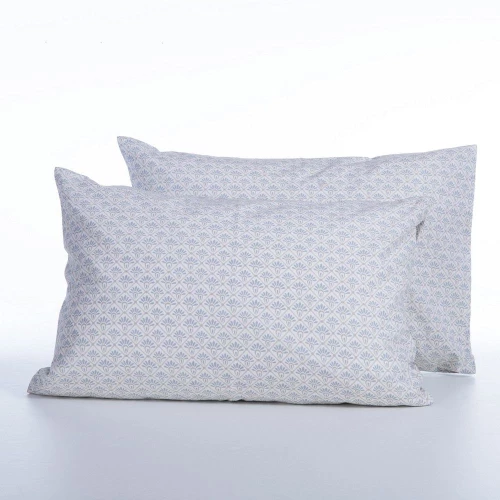 Μαξιλαροθήκη Keylan Blue Nef-Nef Homeware 52 X 72 100% Βαμβάκι