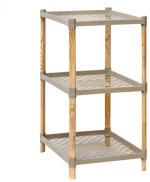 Ραφιέρα 0243603 45x38x79cm Natural-Beige