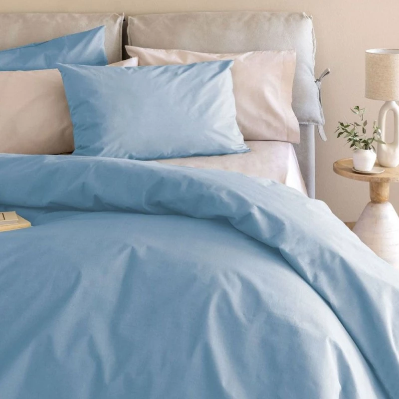 Παπλωματοθήκη Etoile/2 Blue Palamaiki Μονό 170x250cm 100% Βαμβάκι