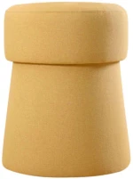 Σκαμπό Beans 209FLF1209 40x50cm Mustard