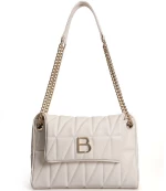 Τσάντα Ώμου 671LKB1617 32x11x21cm Cream Lucky Bees