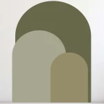 Αυτοκόλλητο Τοίχου 740ELB1121 70x100cm Olive Wallity Βινύλιο