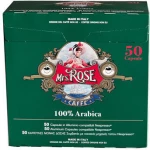 Mrs Rose Κάψουλες Espresso Συμβατές με Μηχανή Nespresso 50caps