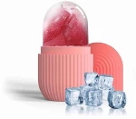 Ρολό για Μασάζ Προσώπου από Πάγο Anti-Aging Face Ice Roller Cube Pink