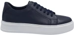 Ανδρικά Sneakeras Δερμάτινα - RN1816 - Μπλέ
