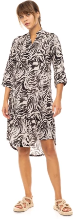 Γυναικείο BEACHWEAR - Pink Label - BLACK LEOPARD - Viscose - 3/4 Μανίκι