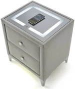 Κομοδίνο Edison 50x43x55 cm