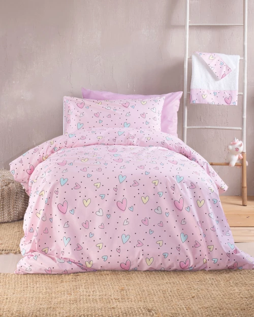 POP HEARTS- ΣΕΤ ΠΑΠΛΩΜΑΤΟΘΗΚΗ SYMBOL ΥΠΕΡΔΙΠΛΟ (220X250)