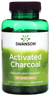 Activated Charcoal 120 caps - Swanson