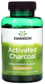 Activated Charcoal 120 caps - Swanson