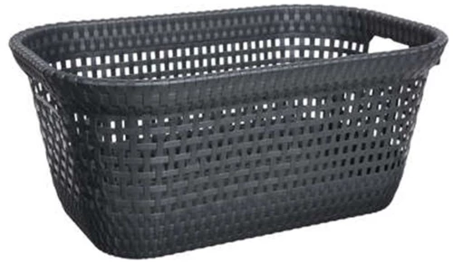 Καλάθι πλαστικό γκρι 45L 59x38,5x26cm