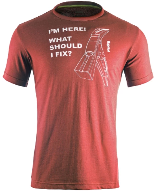 ΜΠΛΟΥΖΑ T-SHIRT ENJOY ΚΟΚΚΙΝΟ M