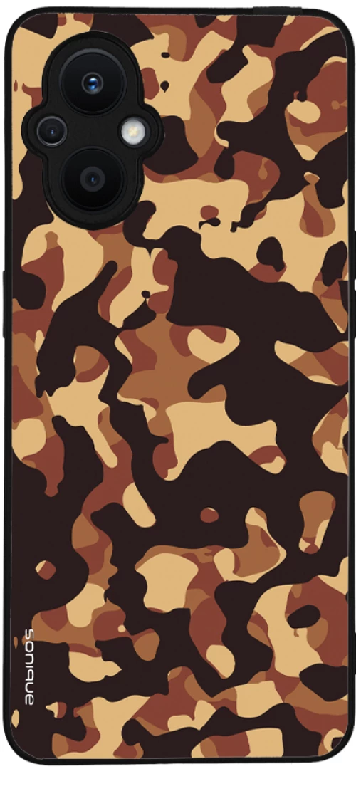 Θήκη Sonique Camouflage Army Series για Oppo Reno7 Lite 5G / Oppo Reno8 Lite 5G Καφέ 01