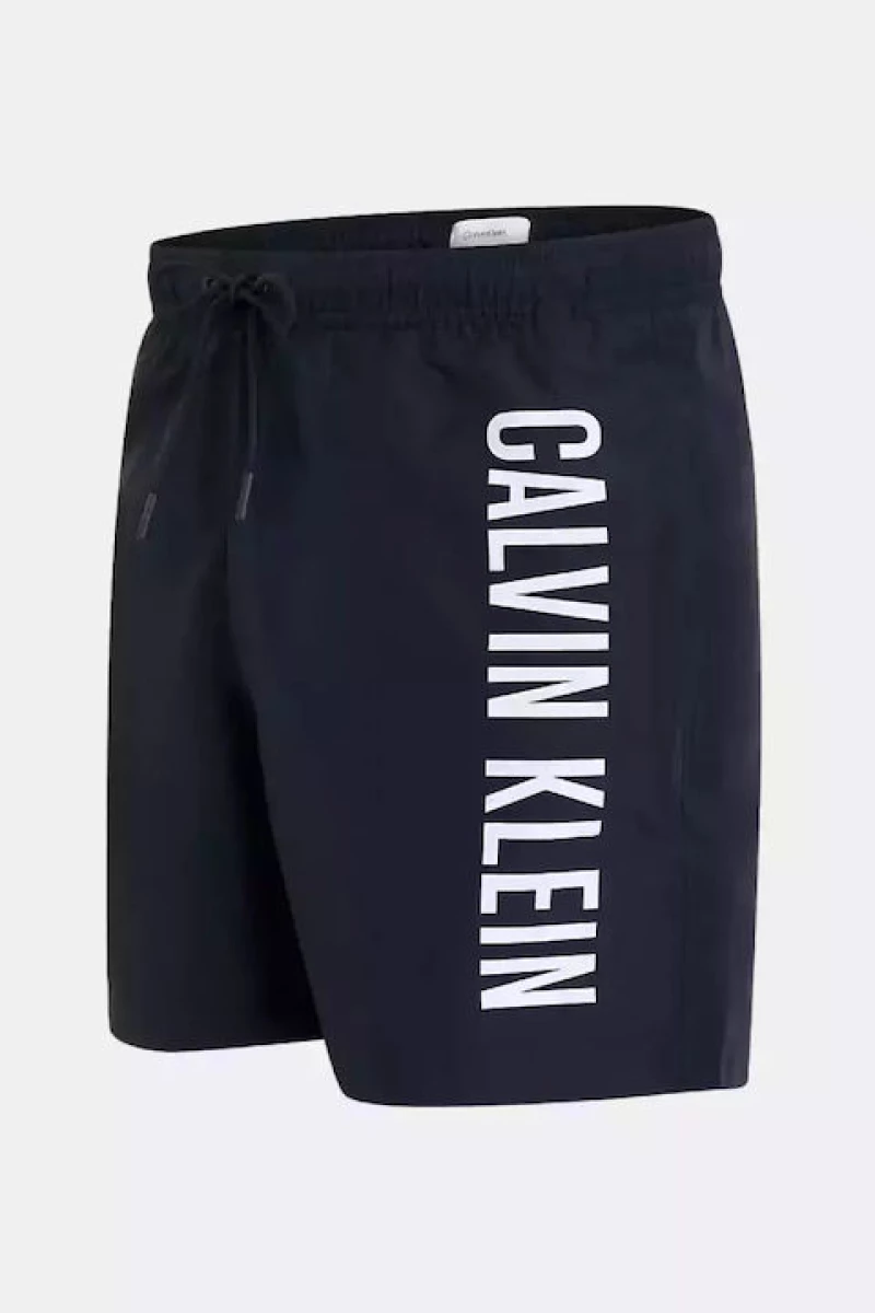 Calvin Klein Intense Power ανδρικό συνθετικό μαγιό σκούρο μπλε KM0KM01092-CEF