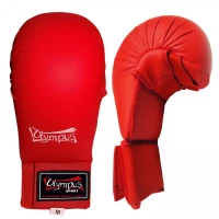 WKF Γάντια Καράτε Olympus Σχεδιασμό Κόκκινα
