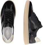 Remonte D2C01-03 Ανατομικό Δερμάτινο Sneaker Μαύρο