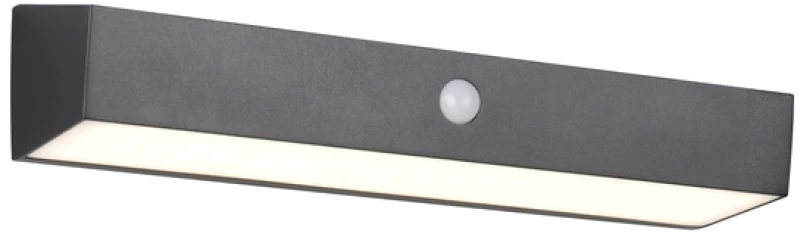 Φωτιστικό Επίτοιχο Reality Lighting -RL SILVES R23306102 Μαύρο Ματ (Black Mat) 4000K