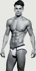 Μποξεράκι Bad Boy Brief - Λευκό