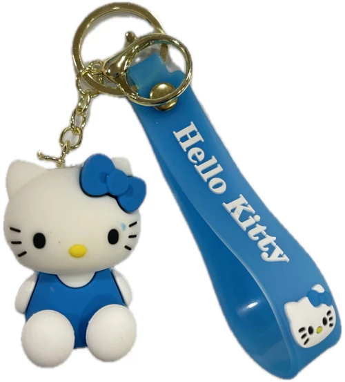 Μπρελόκ Καοτσούκ Hello Kitty Μπλε