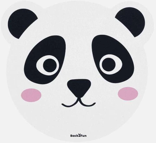 Miquelrius Mouse Pad Στρογγυλό 21.6x20cm Back2Fun Panda MR13315