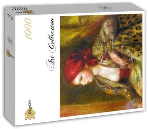Grafika-T-02274-Renoir Auguste: Odalisque, 1895-Puzzle 1000 pieces