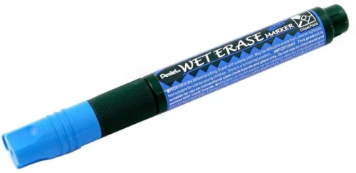 Pentel Μαρκαδόρος Υγρής Κιμωλίας Wet Erase Μπλε