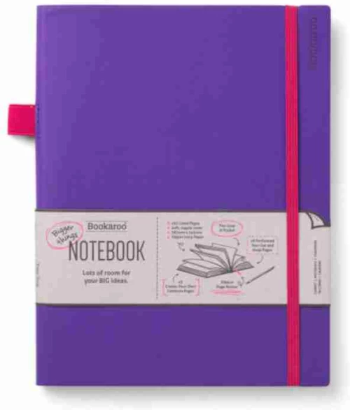 53643 ΣΗΜΕΙΩΜΑΤΑΡΙΟ IF BOOKAROO BIGGER Purple