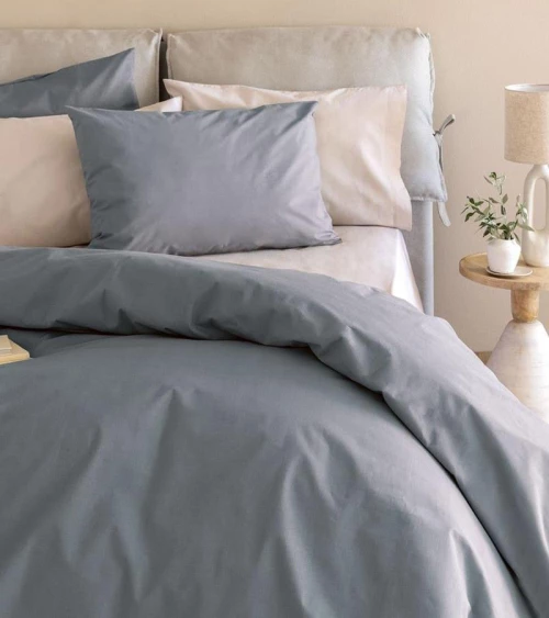 Σετ Σεντόνια Μονά (110x200+32) Με Λάστιχο Etoile/2 Grey βαμβακερό Palamaiki